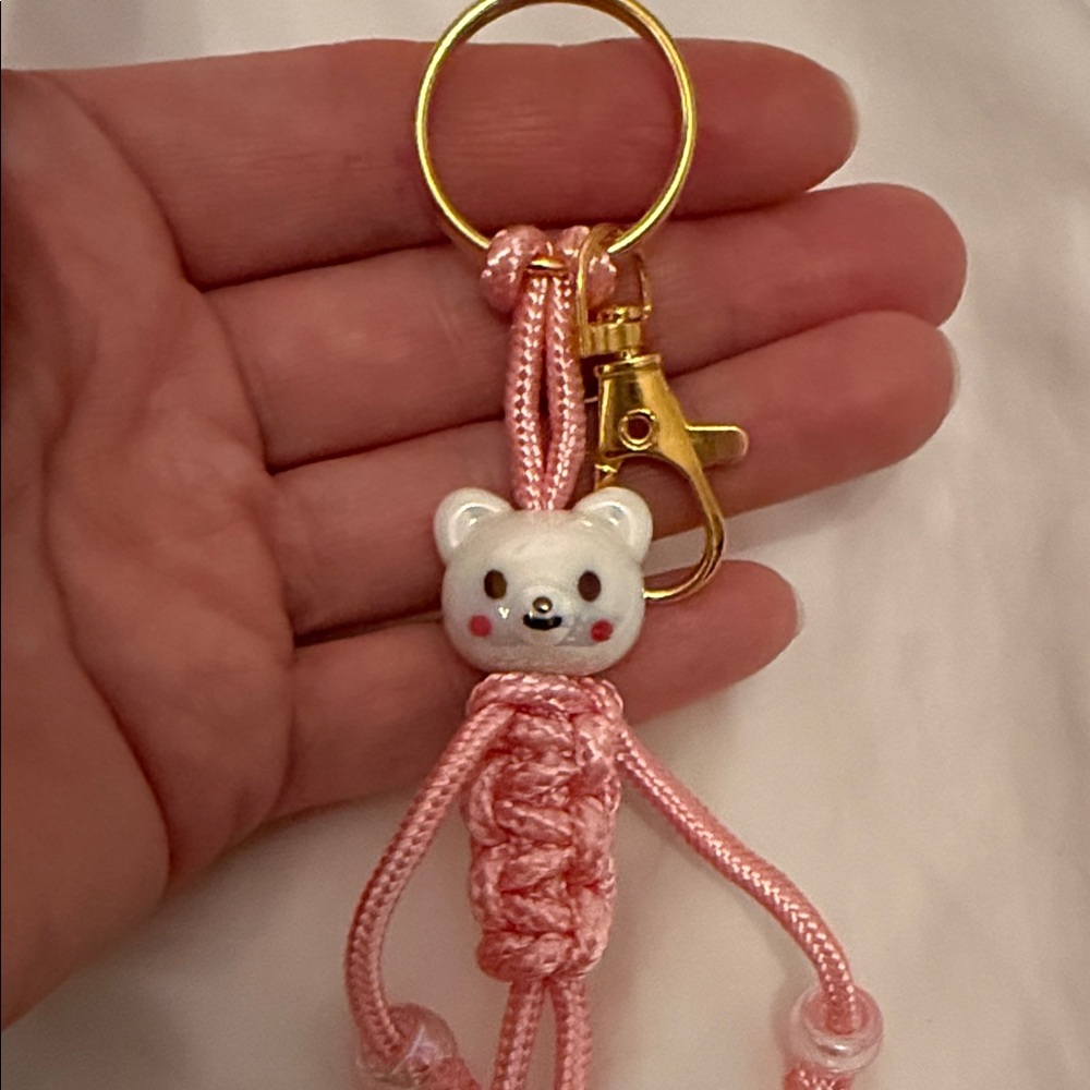 Pink Bear Key Holder - Picture 3 of 14